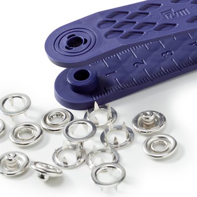 Knoflík stiskací JERSEY 10 mm NIKL Prym – fotka 1