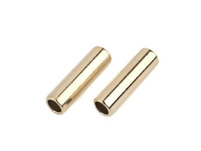 Kovová koncovka na šňůru Ø5 mm / ozdoba 2 kusy{% if product.brand.name %} – Galanterka{% endif %}