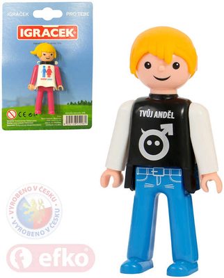 IGRÁČEK Pro Tebe figurka kloubová různé druhy na kartě – fotka 1