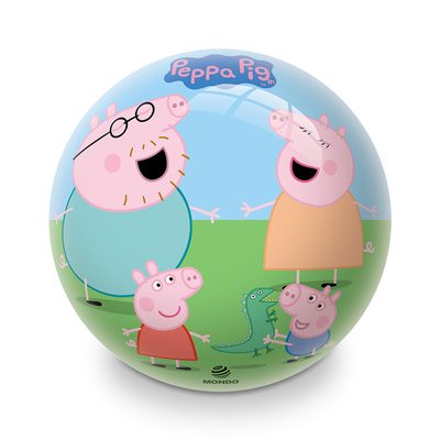 Míč nafouknutý Prasátko Peppa 23 cm BIO BALL – fotka 1