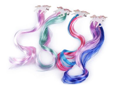 Pramínky vlasů se sponou jednorožec{% if product.brand.name %} – Stoklasa{% endif %}