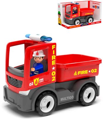 IGRÁČEK MultiGO Fire valníček set auto hasičské s figurkou{% if product.brand.name %} – Efko{% endif %}