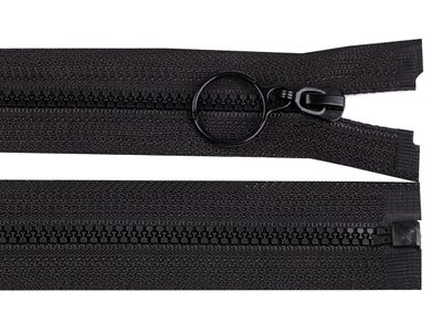 Kostěný zip 4 mm dělitelný s kroužkem délka 50 cm{% if product.brand.name %} – Stoklasa{% endif %}