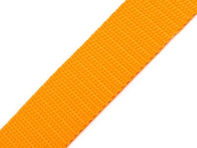 Popruh polypropylénový šíře 30 mm návin 25 METRŮ{% if variant.name %} – 13 oranžovožlutá{% endif %}