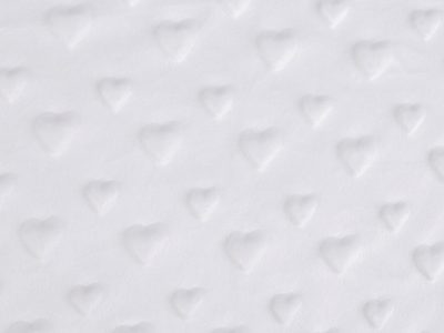 Minky 3D srdce METRÁŽ{% if variant.name %} – 5 (1) bílá{% endif %}