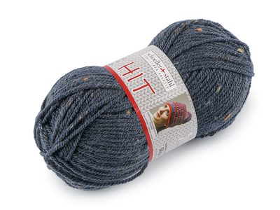 Pletací příze Hit s nopky 50 g{% if variant.name %} – 3 (248) šedomodrá{% endif %}