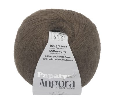 Příze ANGORA MERINO Hnědá 9270 100g / 550 m{% if product.brand.name %} – {% endif %}