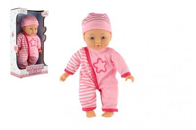 Panenka miminko 30cm měkké tělo růžová v krabici 17x33x10cm{% if product.brand.name %} – Teddies{% endif %}