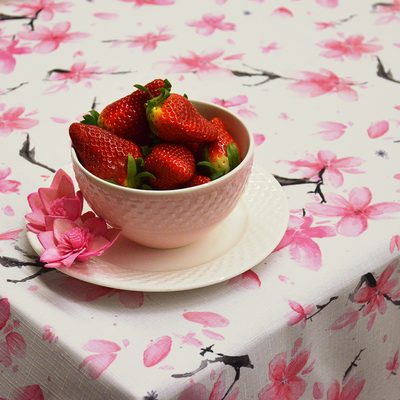 Teflonový ubrus tisk Sakura 75x75 cm – fotka 1