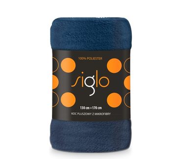 Deka mikroplyš super soft modrá Polyester, 130/170 cm{% if product.brand.name %} – Faro{% endif %}