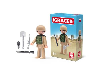 IGRÁČEK Voják s doplňky v krabičce{% if product.brand.name %} – Efko{% endif %}