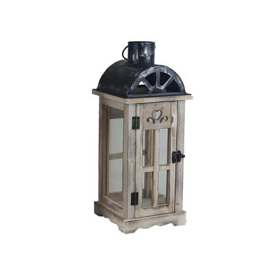 Dřevěná lucerna D7093/A - 41.5 cm{% if product.brand.name %} – {% endif %}