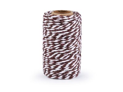 Bavlněná šňůra Ø2 mm{% if variant.name %} – 3 hnědá{% endif %}