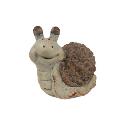Dekorační hlemýžď X4513/1 - 13.7 × 7.2 × 11.1 cm – fotka 2
