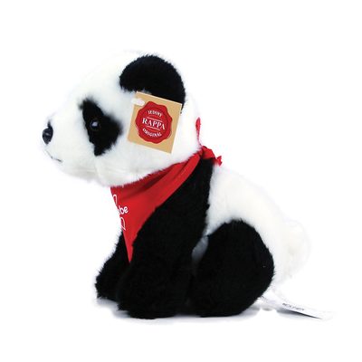 Plyšová panda sedící, 18 cm – fotka 4