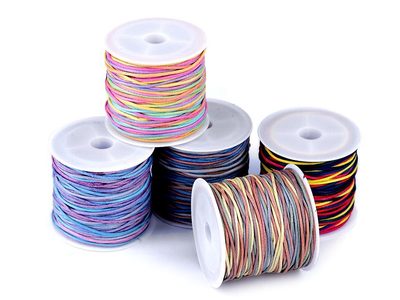 Šňůra bavlněná Ø1 mm multicolor návin 20 metrů{% if product.brand.name %} – Stoklasa{% endif %}