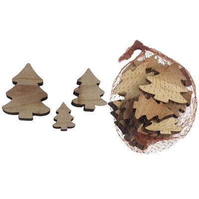 Dekorace stromeček, 24 ks D6399-20 - 2,5 - 5,5 x 0,7 x 2,5 -7 cm{% if product.brand.name %} – {% endif %}