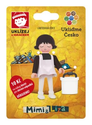 Uklízej s Igráčkem Mimi a Líza – figurka Mimi s kyblíkem – fotka 1