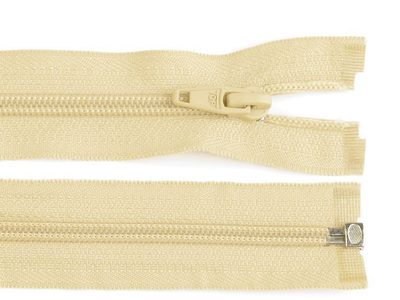 Spirálový zip šíře 5 mm délka 40 cm bundový POL{% if variant.name %} – 103 krémová nejsvět.{% endif %}