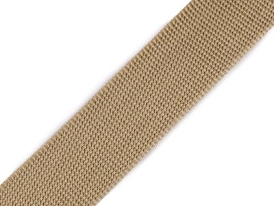 Popruh polypropylénový šíře 38 mm návin 25 metrů{% if variant.name %} –  12 béžová písková {% endif %}