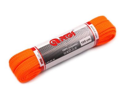 Tkaničky do bot délka 100 cm - pár{% if variant.name %} – 2 (4301) oranžová reflexní{% endif %}