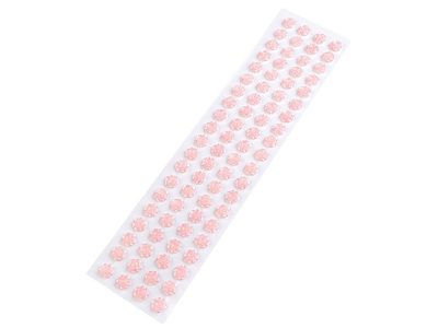 Samolepící růže na lepícím proužku Ø11 mm{% if variant.name %} – 3 růžová střední{% endif %}