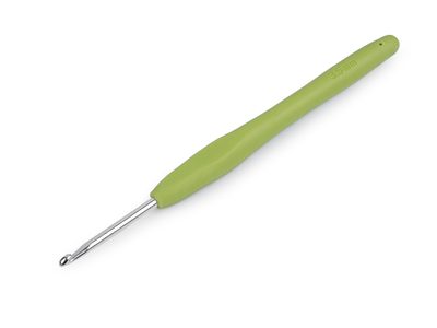Háček na háčkování se silikonovou rukojetí vel. 2-6{% if variant.name %} – 4 (3,5 mm) náhodná barva{% endif %}