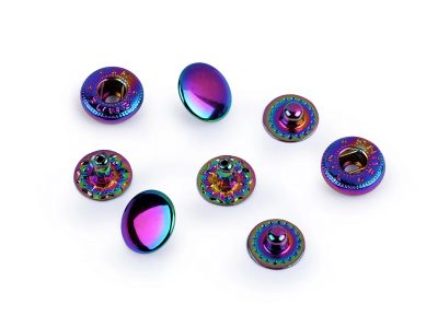 Kovové druky Ø10 mm duhové 10 sad{% if product.brand.name %} – Galanterka{% endif %}