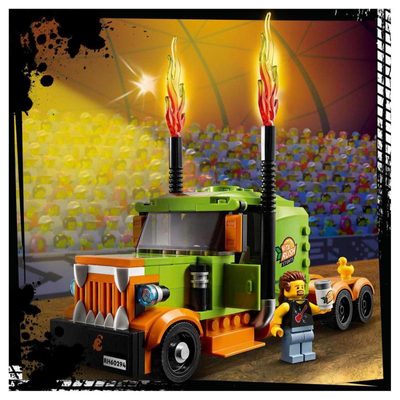LEGO CITY Kaskadérský kamion 60294 STAVEBNICE – fotka 4