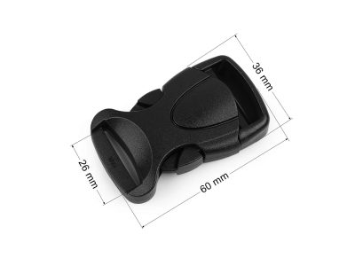 Spona trojzubec šíře 26 mm 5 kusů – fotka 1