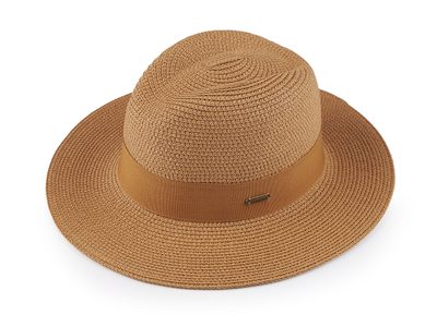 Letní klobouk / slamák unisex{% if variant.name %} – 5 hnědá přírodní{% endif %}