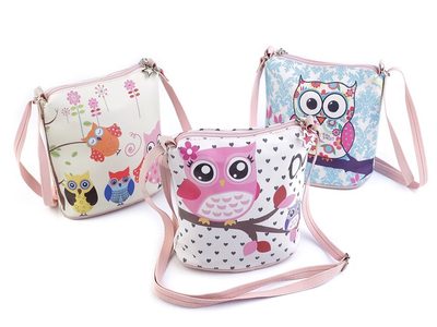 Dětská taška sovy 17x17 cm{% if product.brand.name %} – Stoklasa{% endif %}