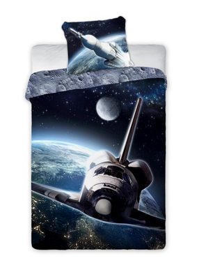 FARO Povlečení Vesmír raketoplán Bavlna, 140/200, 70/90 cm{% if product.brand.name %} – {% endif %}