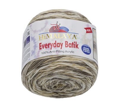 Příze HiMALAYA EVERYDAY BATIK Béžová,Hnědá 74214 140g / 350 m{% if product.brand.name %} – Bellatex{% endif %}