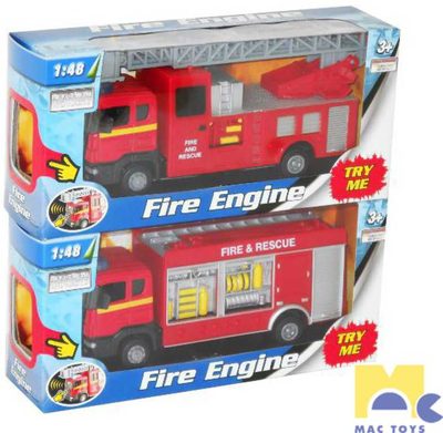 Auto plastové Hasiči 1:48 2 druhy{% if product.brand.name %} – Mac Toys{% endif %}