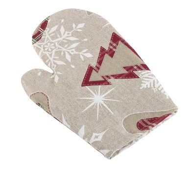 Kuchyňská chňapka Béžová,Červená CH/110 28x18 cm{% if product.brand.name %} – Bellatex{% endif %}