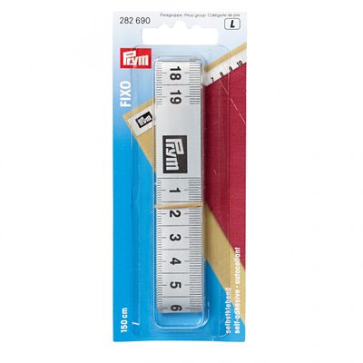PRYM Krejčovský metr FIXO samolepicí{% if product.brand.name %} – PRYM{% endif %}