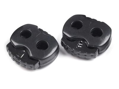 Brzdičky s dvěma dírkami 20x20 mm velké 10 ks{% if product.brand.name %} – Galanterka{% endif %}