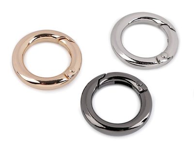 Karabina kroužek na klíče / kabelky Ø18 mm{% if product.brand.name %} – Stoklasa{% endif %}