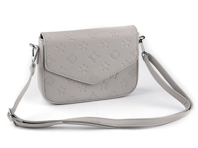 Kabelka crossbody 15x23 cm - 29 šedá světlá