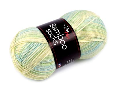 Pletací příze Bamboo Socks 100 g{% if variant.name %} – 6 (7906) zelená sv.{% endif %}