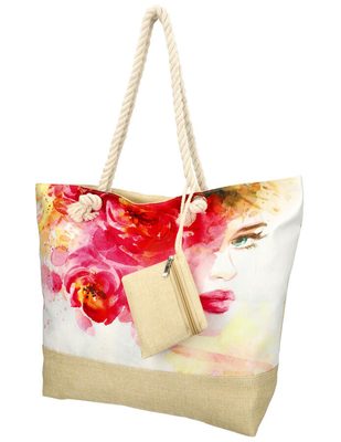 Velká plážová taška v módním designu 22087 motiv 1{% if product.brand.name %} – Linea Moda{% endif %}