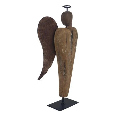 Dekorační anděl D7386/1 - 11 × 4 × 21 cm – fotka 1