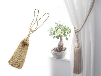 Velký dekorační úvaz / šňůra na závěsy se střapcem{% if product.brand.name %} – Stoklasa{% endif %}