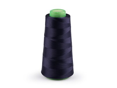 Nit elastická pro průmyslové overlocky 3000 metrů{% if variant.name %} – 3 (320) modrá tmavá{% endif %}