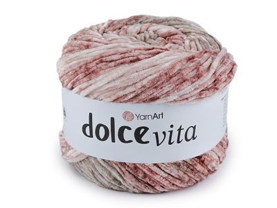 Pletací žinylková příze Dolce Vita 150 g{% if variant.name %} – 2 (3409) pudrová{% endif %}