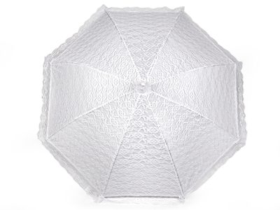 Svatební krajkový vystřelovací deštník{% if product.brand.name %} – Stoklasa{% endif %}