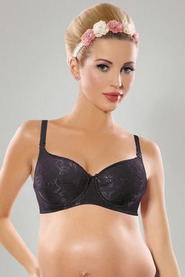 Kojící podprsenka Mame black{% if product.brand.name %} – Mitex{% endif %}