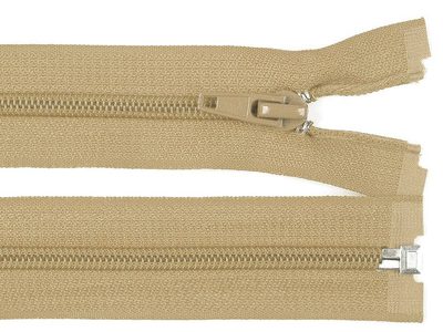 Spirálový zip šíře 5 mm délka 75 cm (bundový) POL{% if variant.name %} – 308 hnědá přírodní{% endif %}