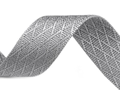 Oboustranný popruh lesklý šíře 38 mm METRÁŽ{% if product.brand.name %} – Stoklasa{% endif %}